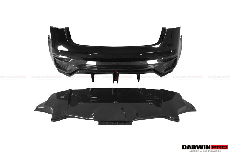 2017 - 2020 Tesla Model 3 IMP Performance Partial Carbon Fiber Rear Bumper